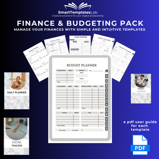 Finance & Budgeting Pack